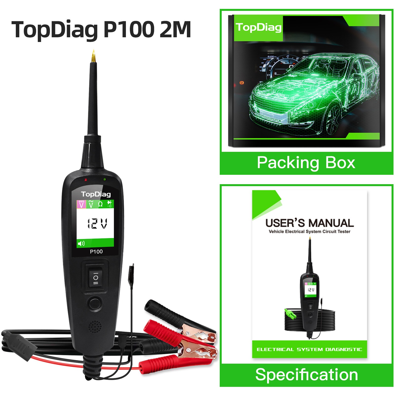 Power Tools In Automotive - Automotive Circuit Tester Power Circuit Probe