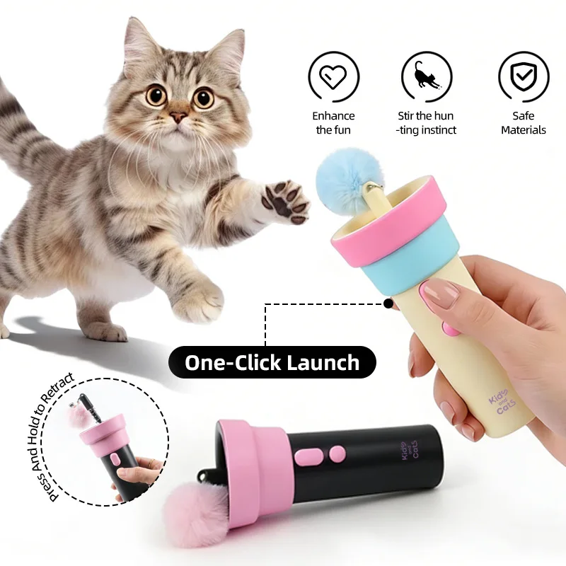 Power Tools Cat - Electric Cat Teaser USB Rechargeable Cat