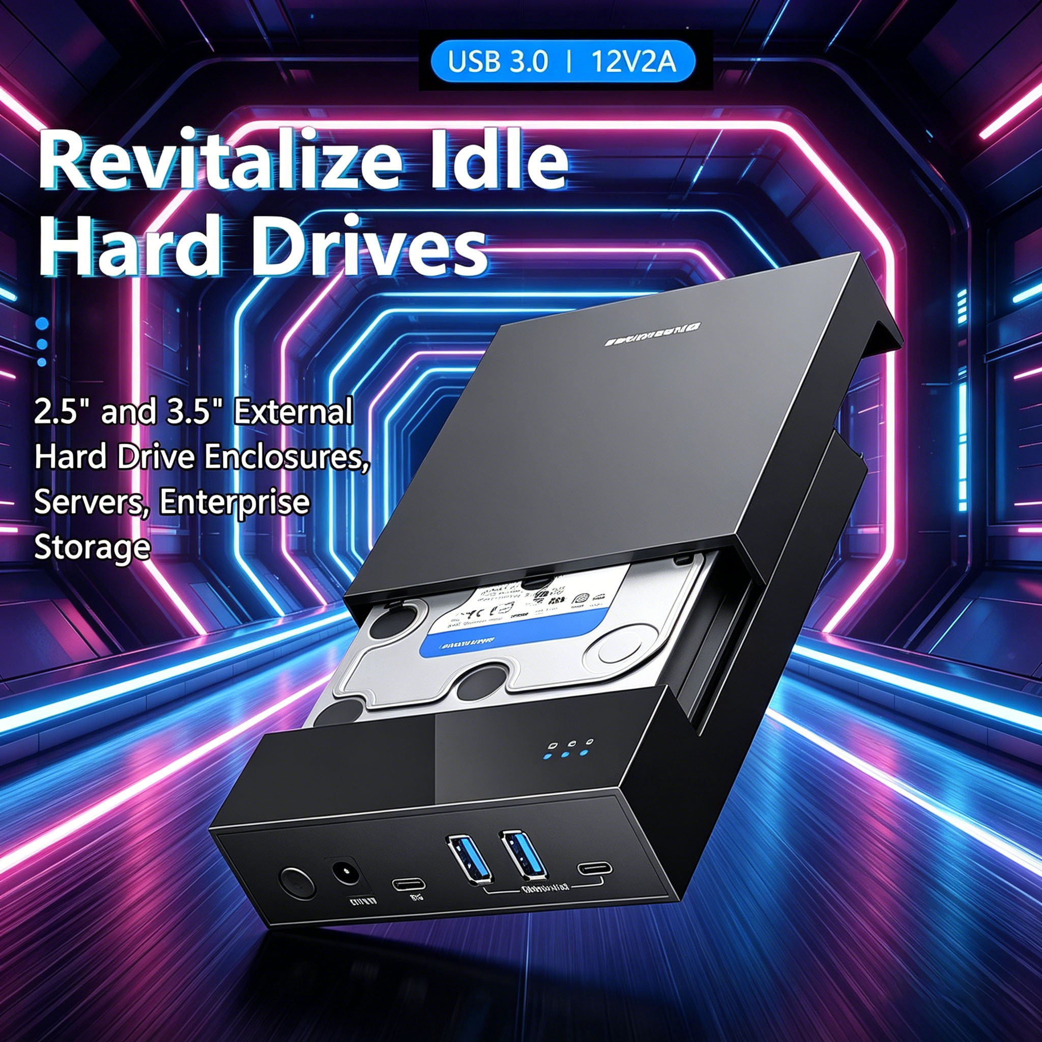 Sturdy 2.5/3.5 HDD/SSD Enclosu - Power Tools Microsoft review and price