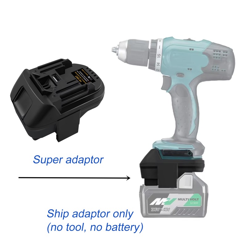 ALASICKA Battery Adapter HK18M - Power Tools Hikoki review and price