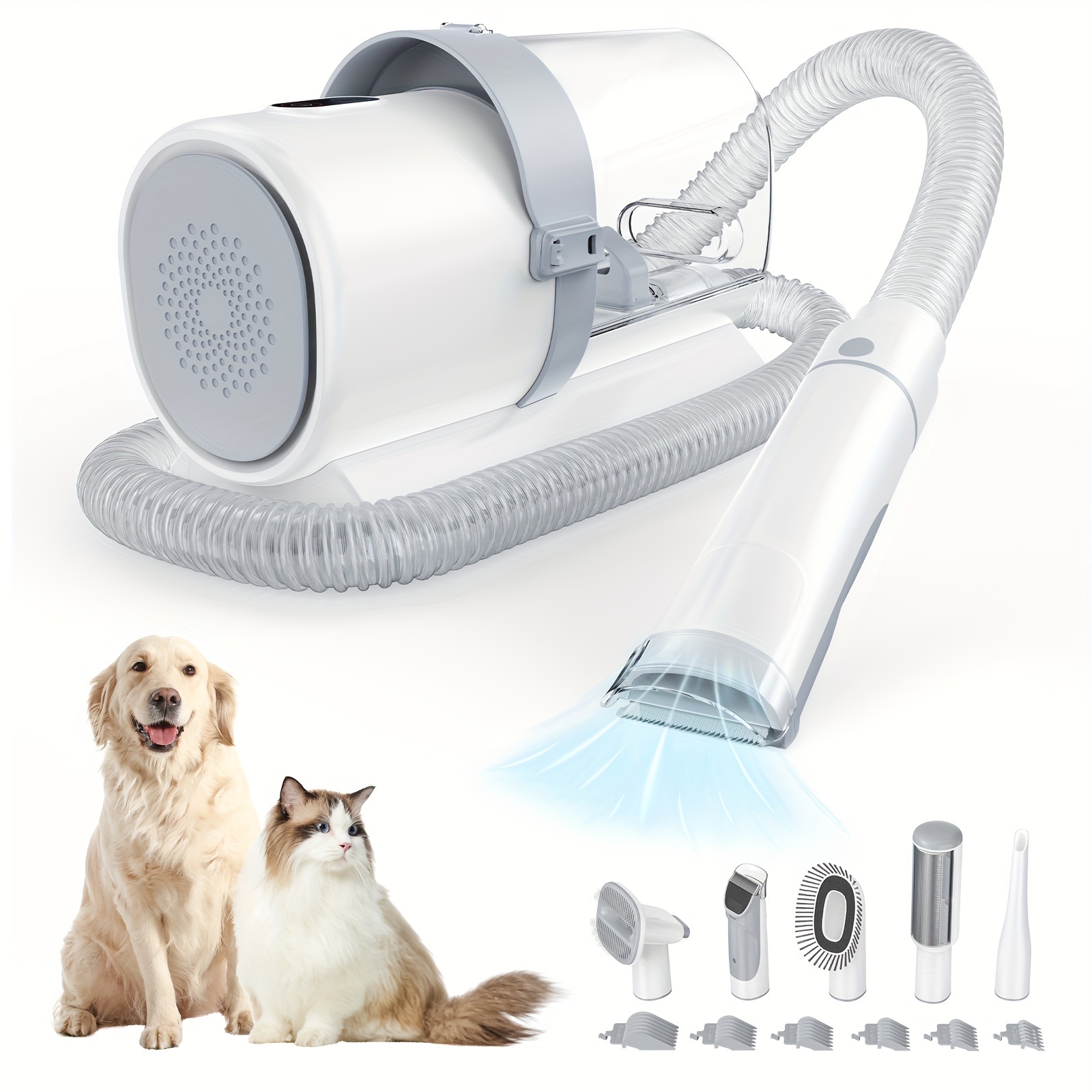 Pet Grooming Vacuum Kit 5 in 1 - Power Tools Cat review and price