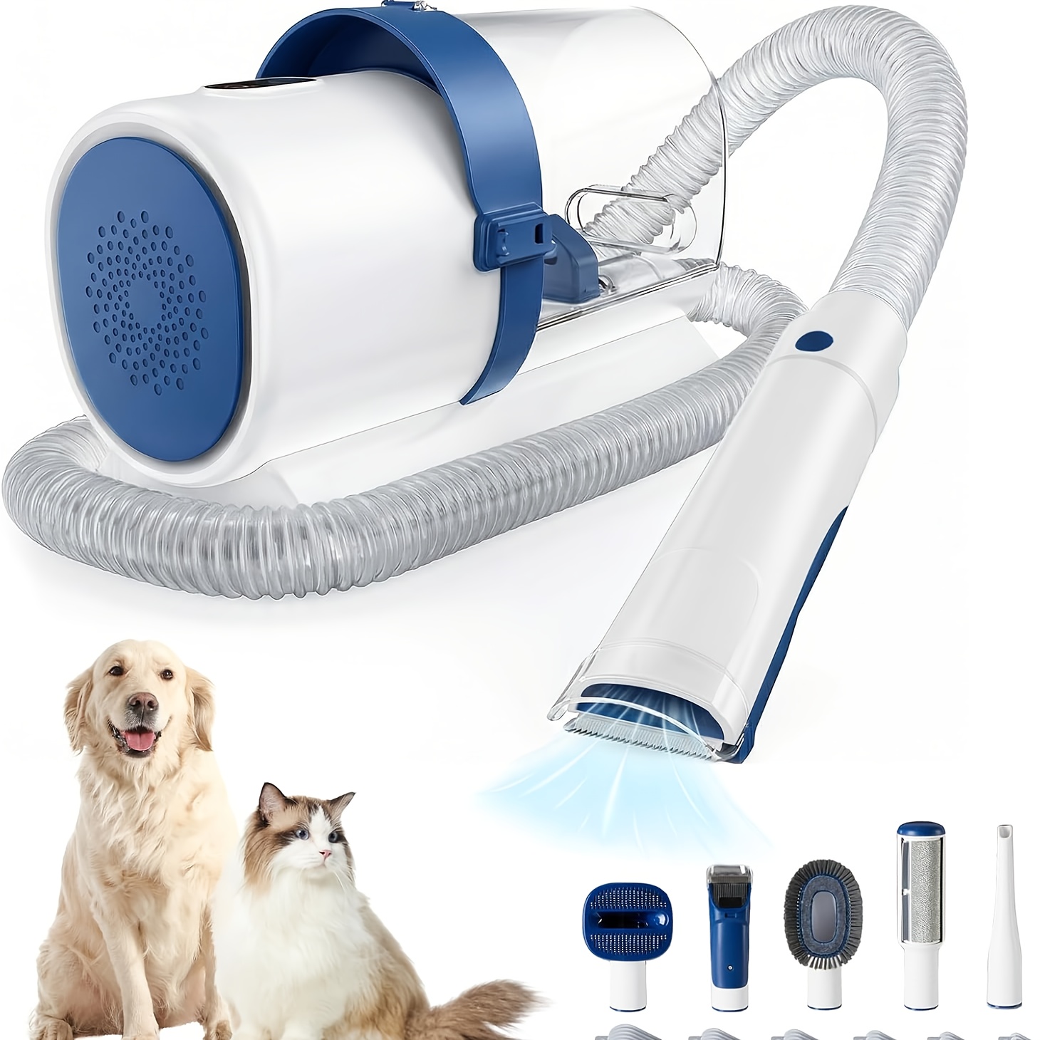 Pet Grooming Vacuum Kit 5 in 1 - Power Tools Cat review and price