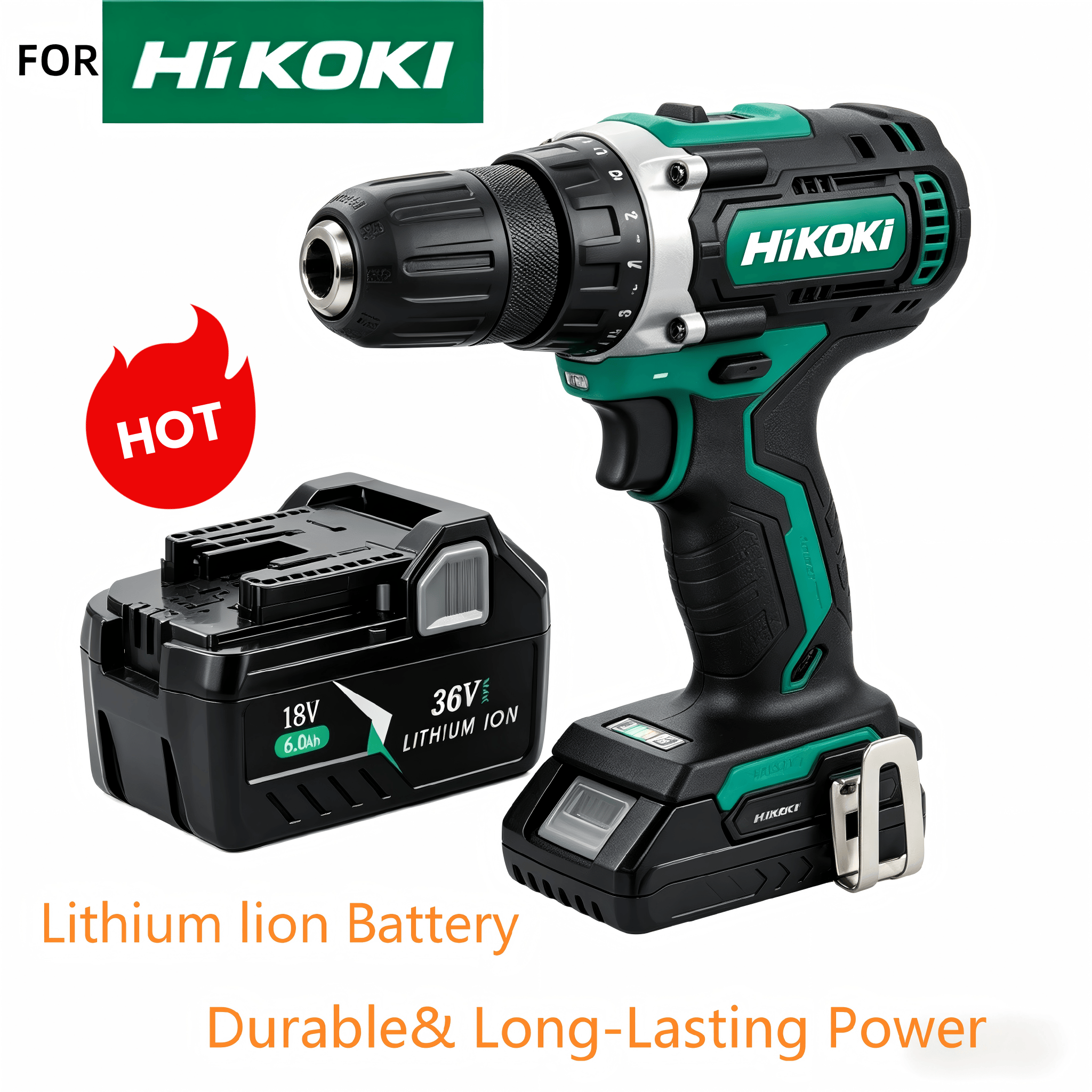 New 18V 36V 6.0Ah For HiKOKI H - Power Tools Hikoki review and price