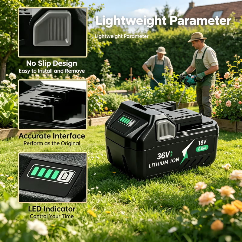 Replacement 6.0Ah 18V 36V Batt - Power Tools Hikoki review and price