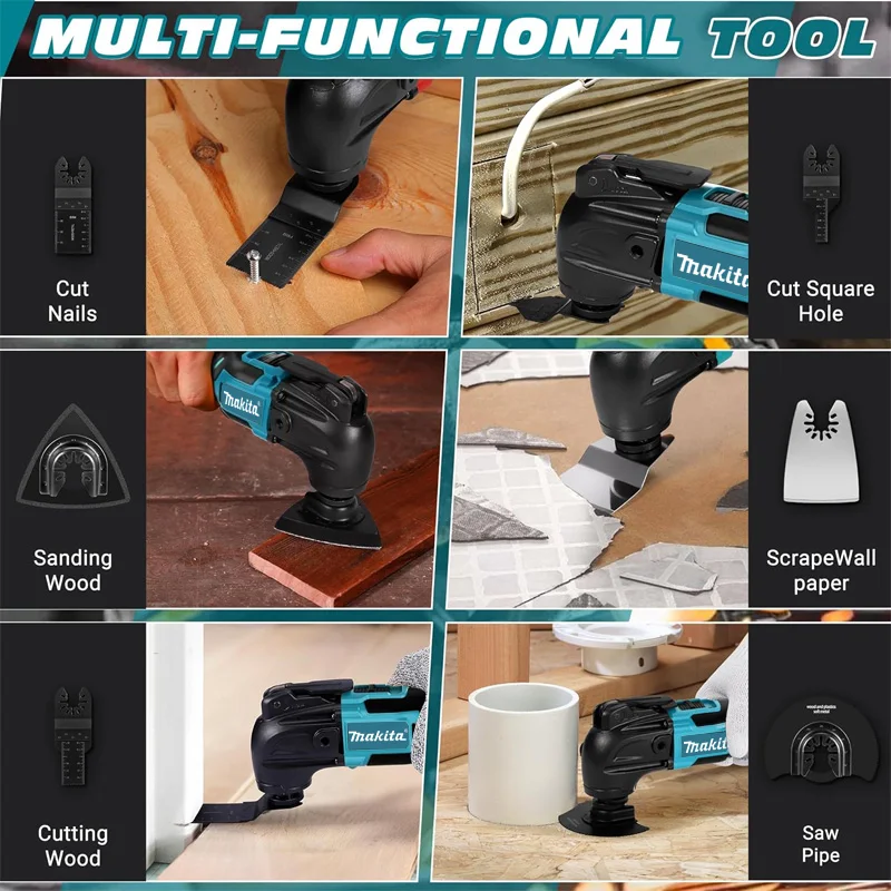 Makita DTM51 18V Renovator Ele - Oscillating Multi Tool review and price