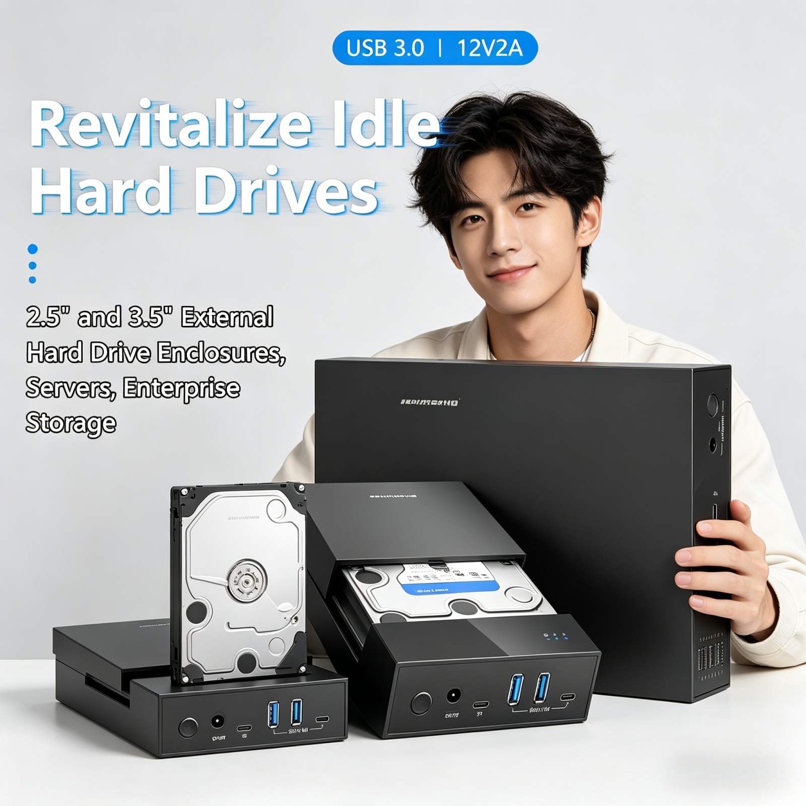 2026 Hot 2.5/3. 5 HDD/SSD Encl - Power Tools Microsoft review and price