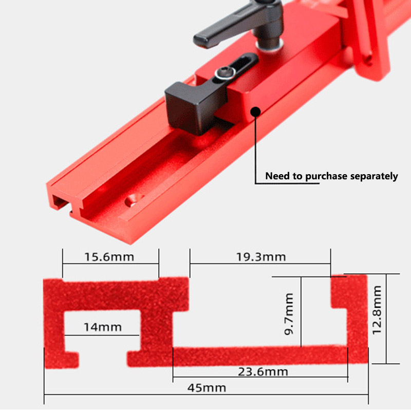 1Pc 45 Type T-Track 400mm Wood - Scroll Saw Bench review and price