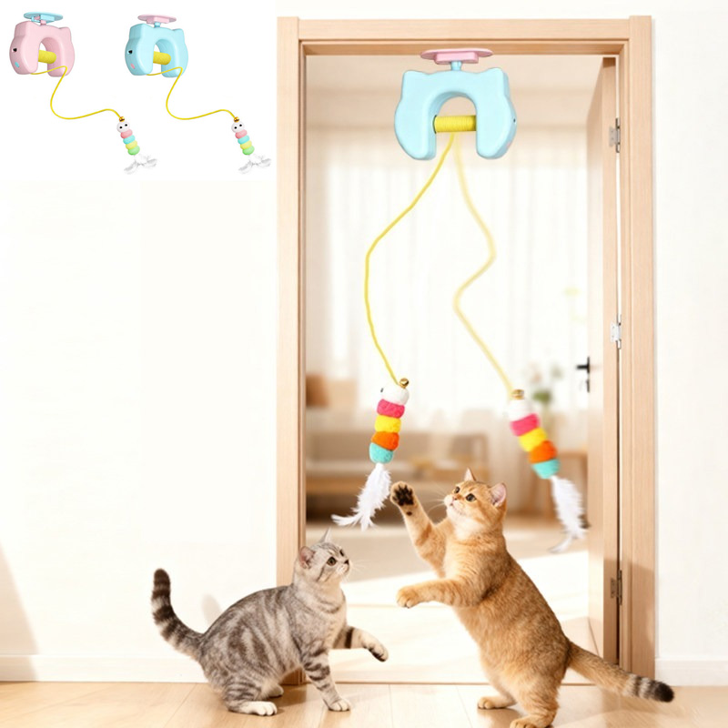 Electric Cat Toy with 2 Ropes  - Power Tools Cat review and price