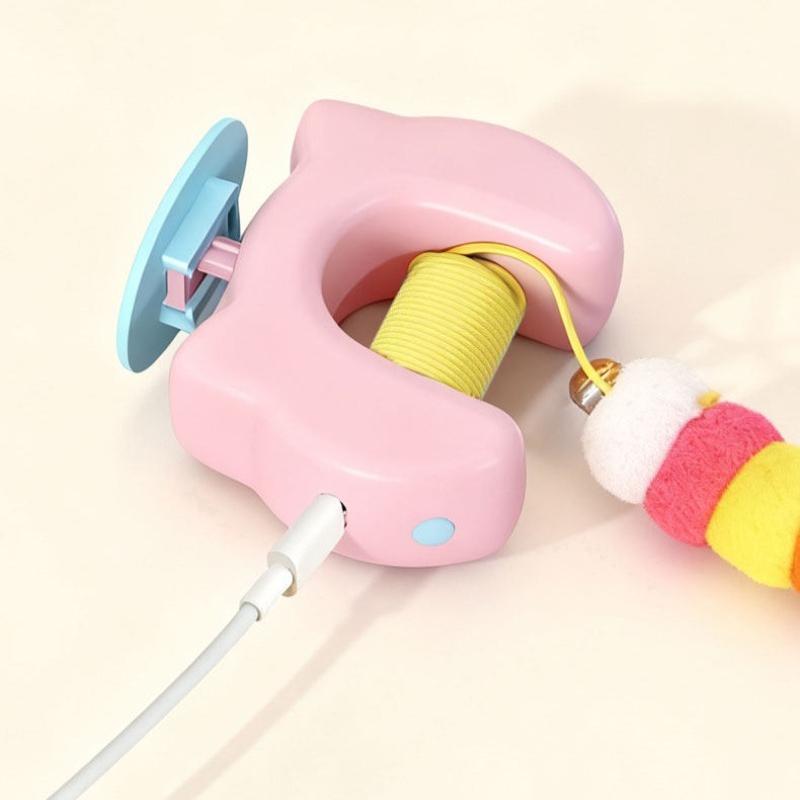 Electric Cat Toy with 2 Ropes  - Power Tools Cat review and price