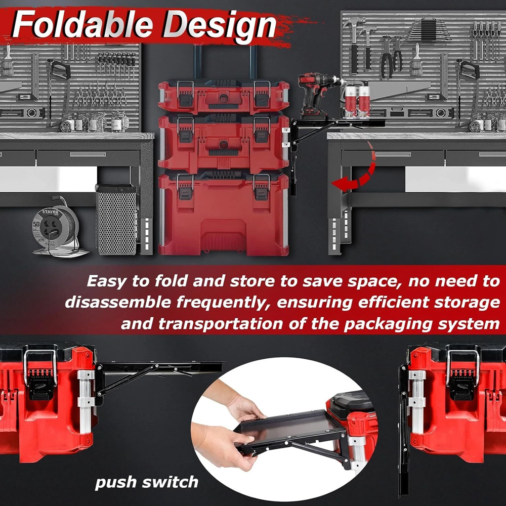 Folding Magnetic Table Fits fo - Power Tools Milwaukee review and price
