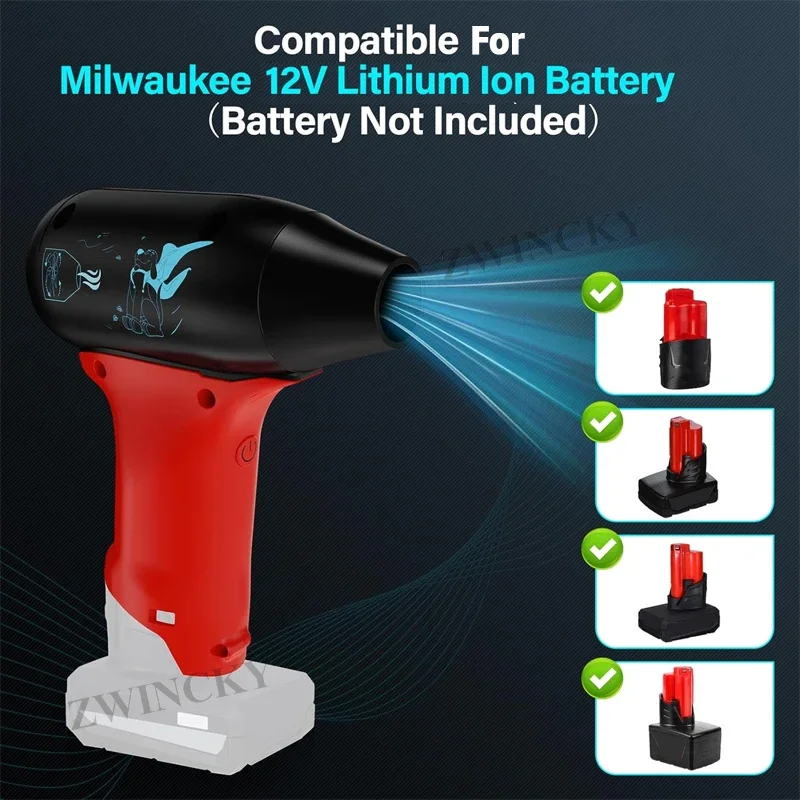 Adjustable Air Duster Jet Fan  - Power Tools Milwaukee review and price