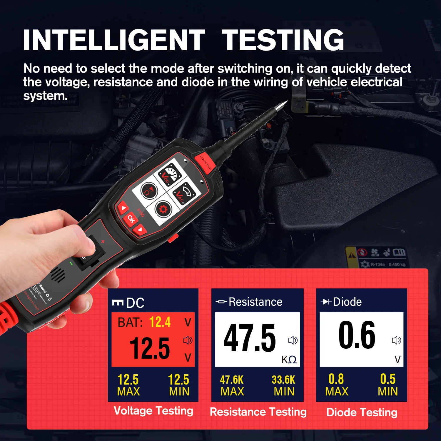 VESSTEK-TopDiag P150 Car Circu - Power Tools In Automotive review and price