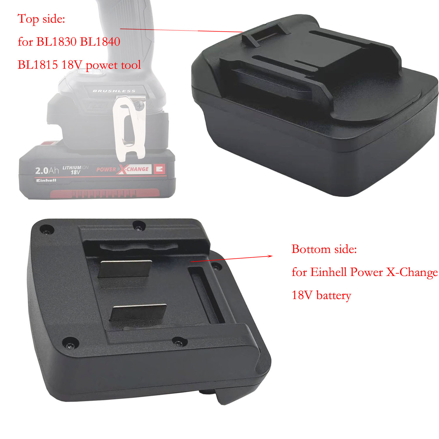 Battery Adapter Converter For  - Power Tools Einhell review and price