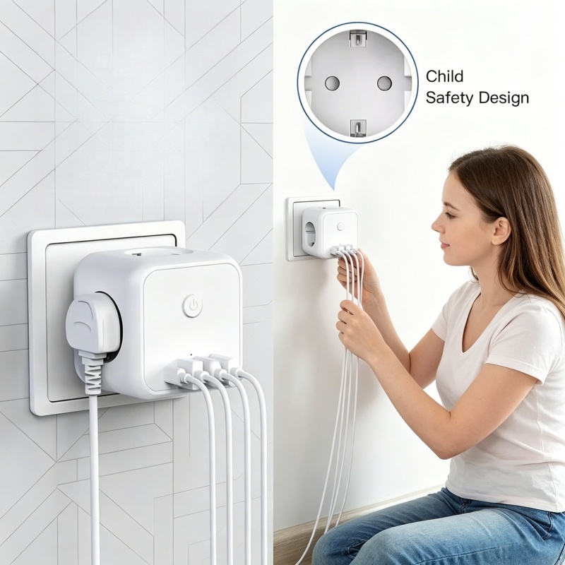 Space-Saving EU Cube Power Str - Power Tools You Need review and price