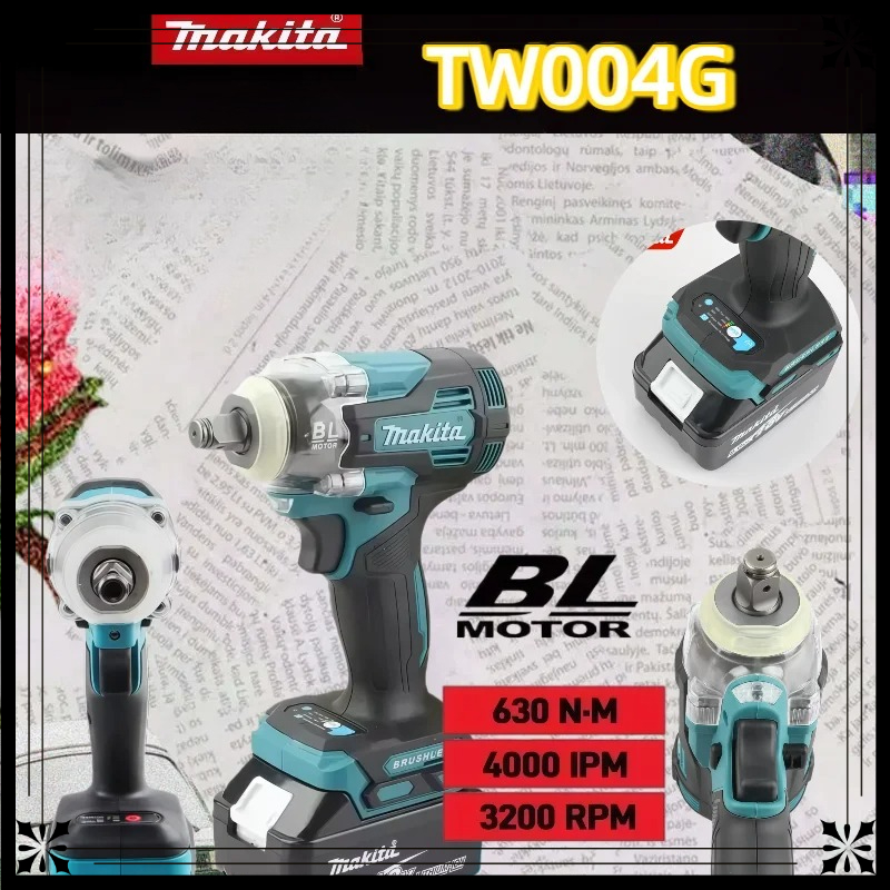 Makita  TW004G For 18V Battery - Cordless Drill Driver review and price