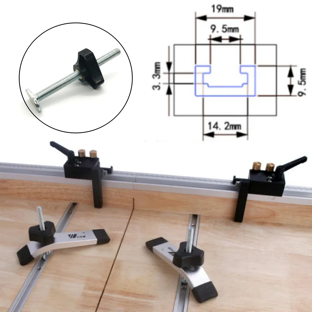 Woodworking T-slot Slide Track - Scroll Saw Bench review and price