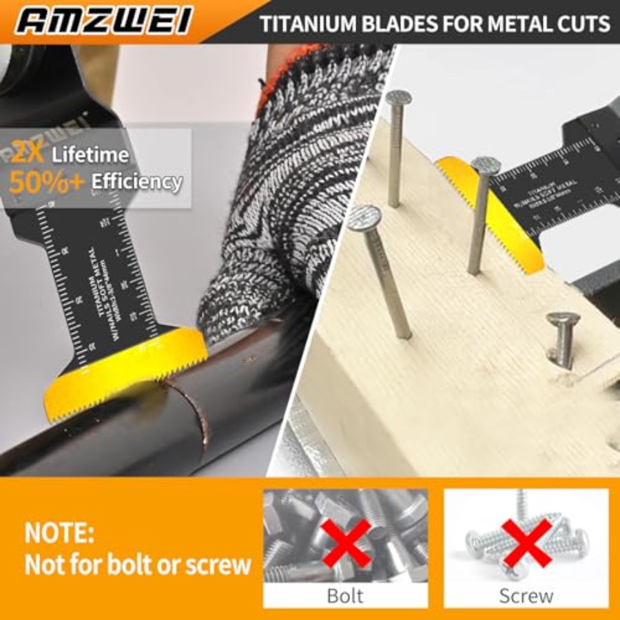 100PCS Oscillating Tool Blades - Oscillating Multi Tool review and price