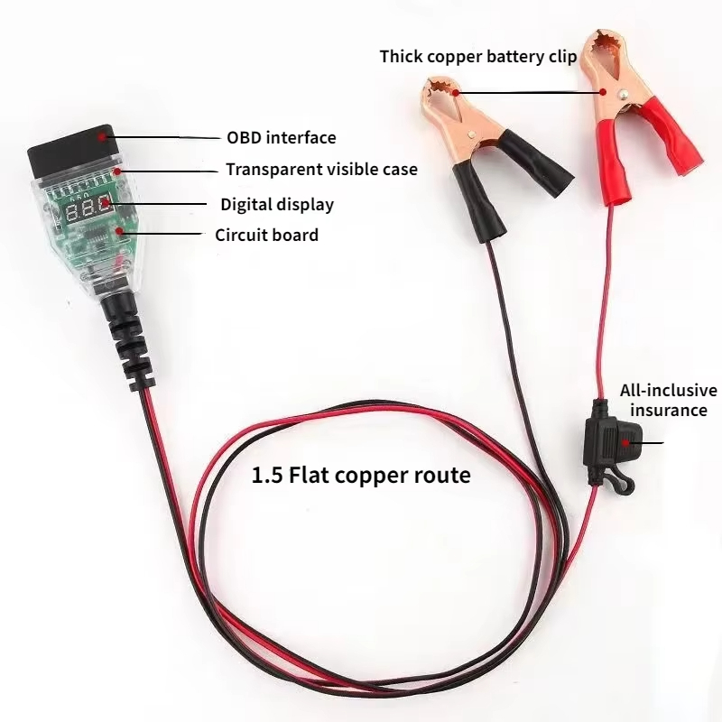OBD2 Universal Automotive Batt - Power Tools In Automotive review and price