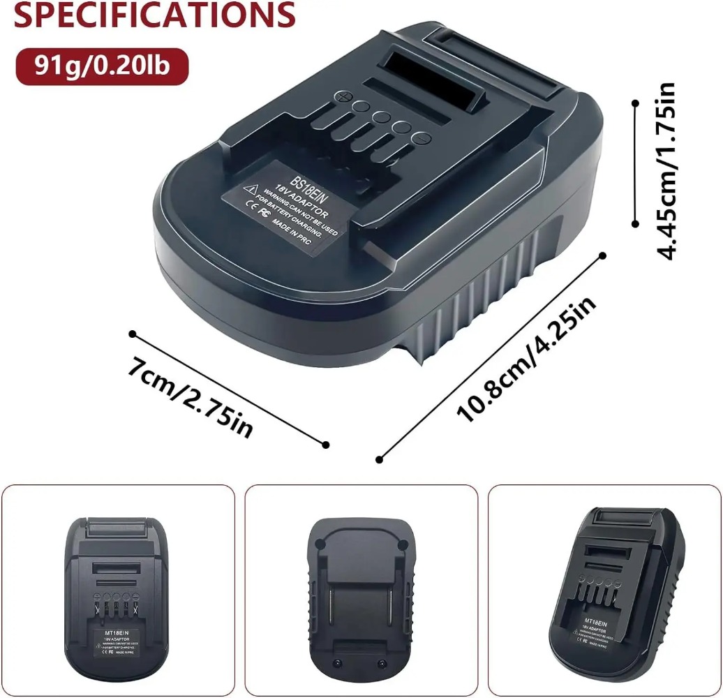 BS18EIN Battery Adapter for Bo - Power Tools Einhell review and price