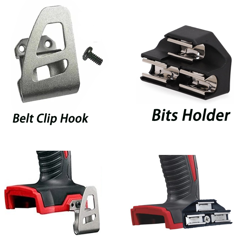 Bits Holder and Belt Clip Hook - Cordless Drill Driver review and price