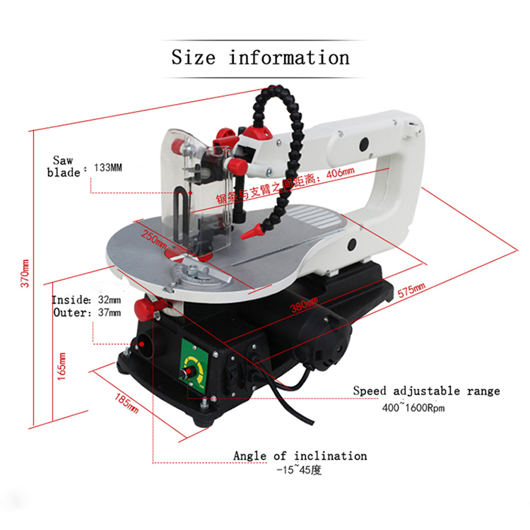 Woodworking Electric Mini Benc - Scroll Saw Bench review and price