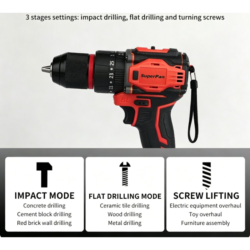 Superpan 60Nm Brushless Cordle - Cordless Drill Driver review and price