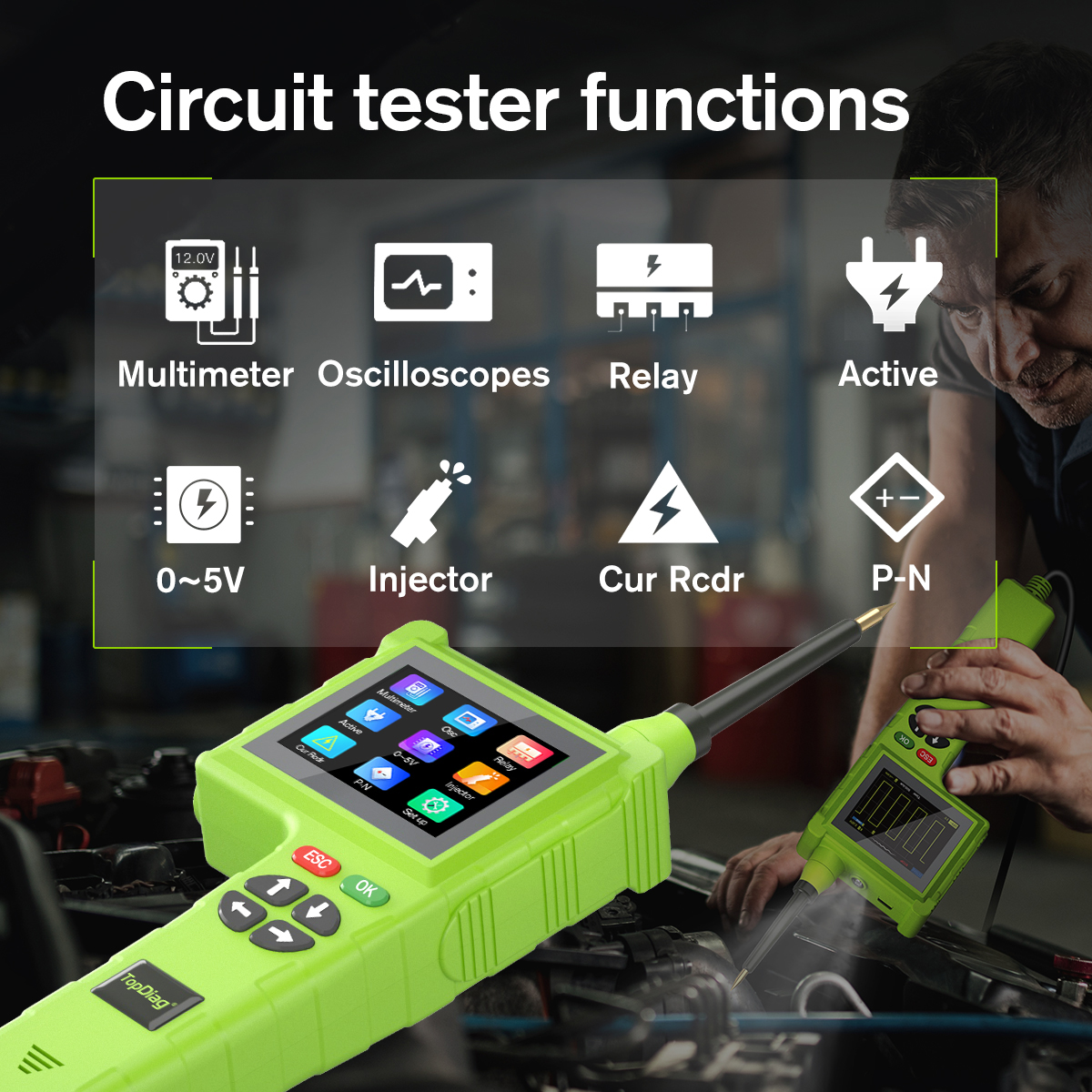 TopDiag P200 Pro Automotive Ci - Power Tools In Automotive review and price