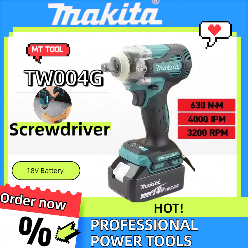 Makita TW004G 630N.m Brushless - Cordless Drill Driver review and price