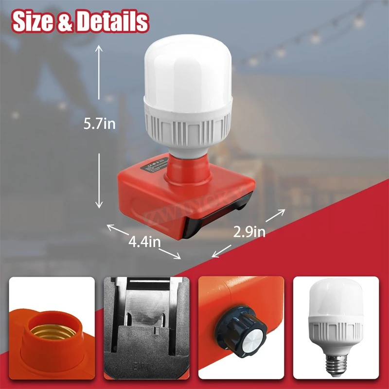 Portable tool light suitable f - Power Tools Einhell review and price