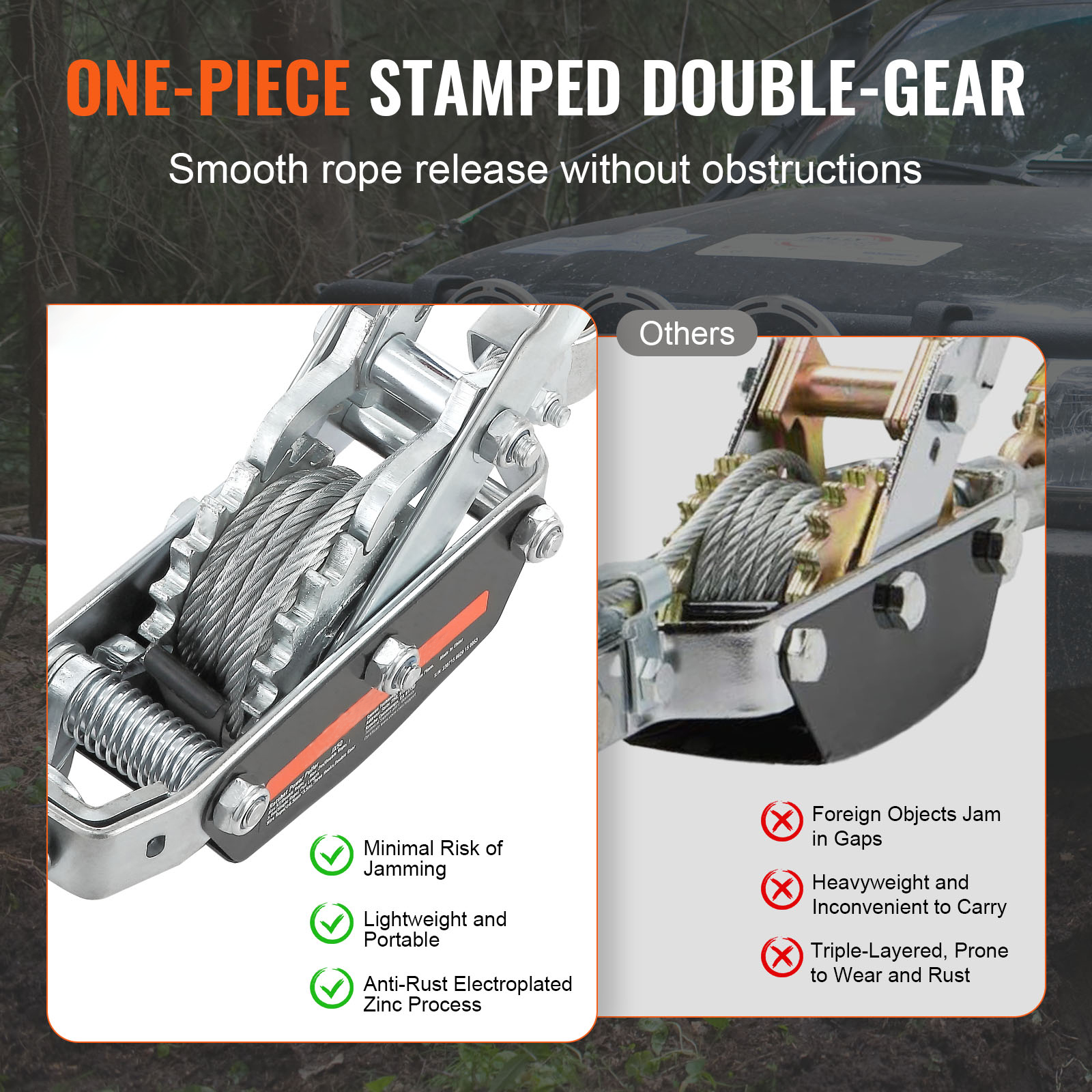 SucceBuy 5T Come Along Winch R - Power Tools In Automotive review and price