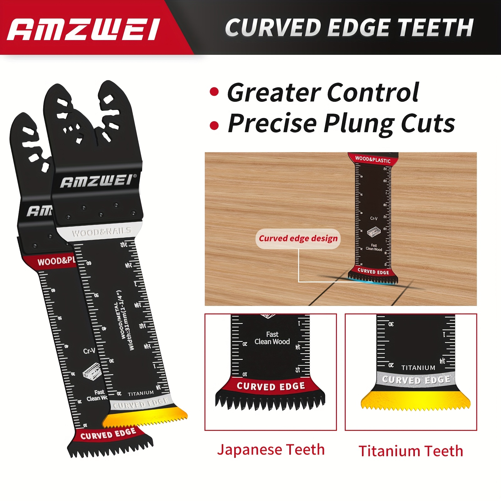 20pcs Extra Long Teeth Oscilla - Oscillating Multi Tool review and price