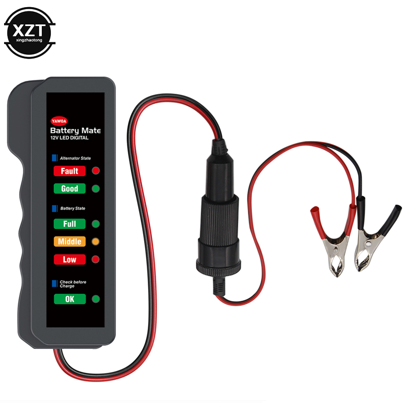 Car Battery Tester 6 LED Displ - Power Tools In Automotive review and price