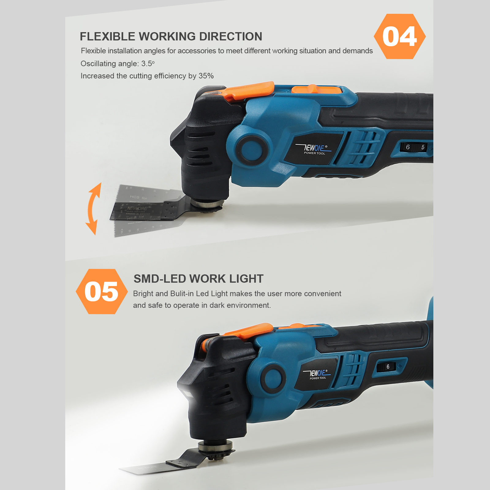 Newone Cordless Multifunction  - Oscillating Multi Tool review and price