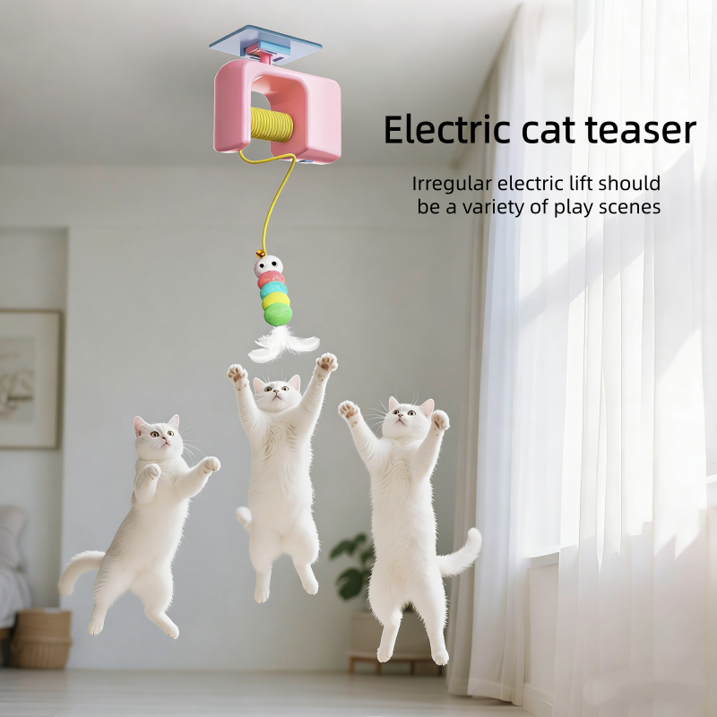 Electric Cat Toy with 2 Ropes  - Power Tools Cat review and price