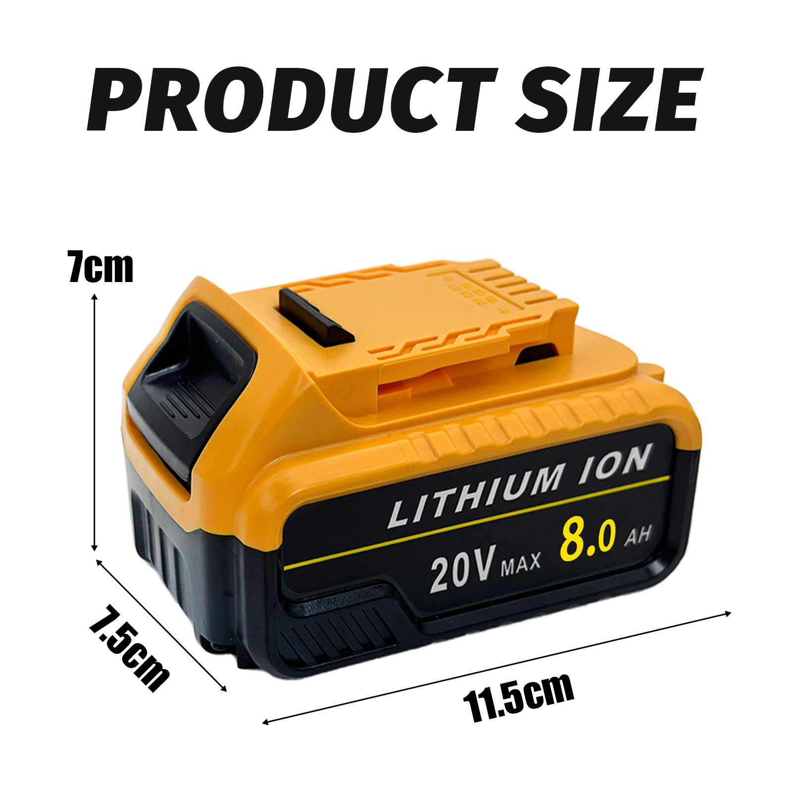 20V 8.0Ah Lithium-ion Replacem - Power Tools Used review and price