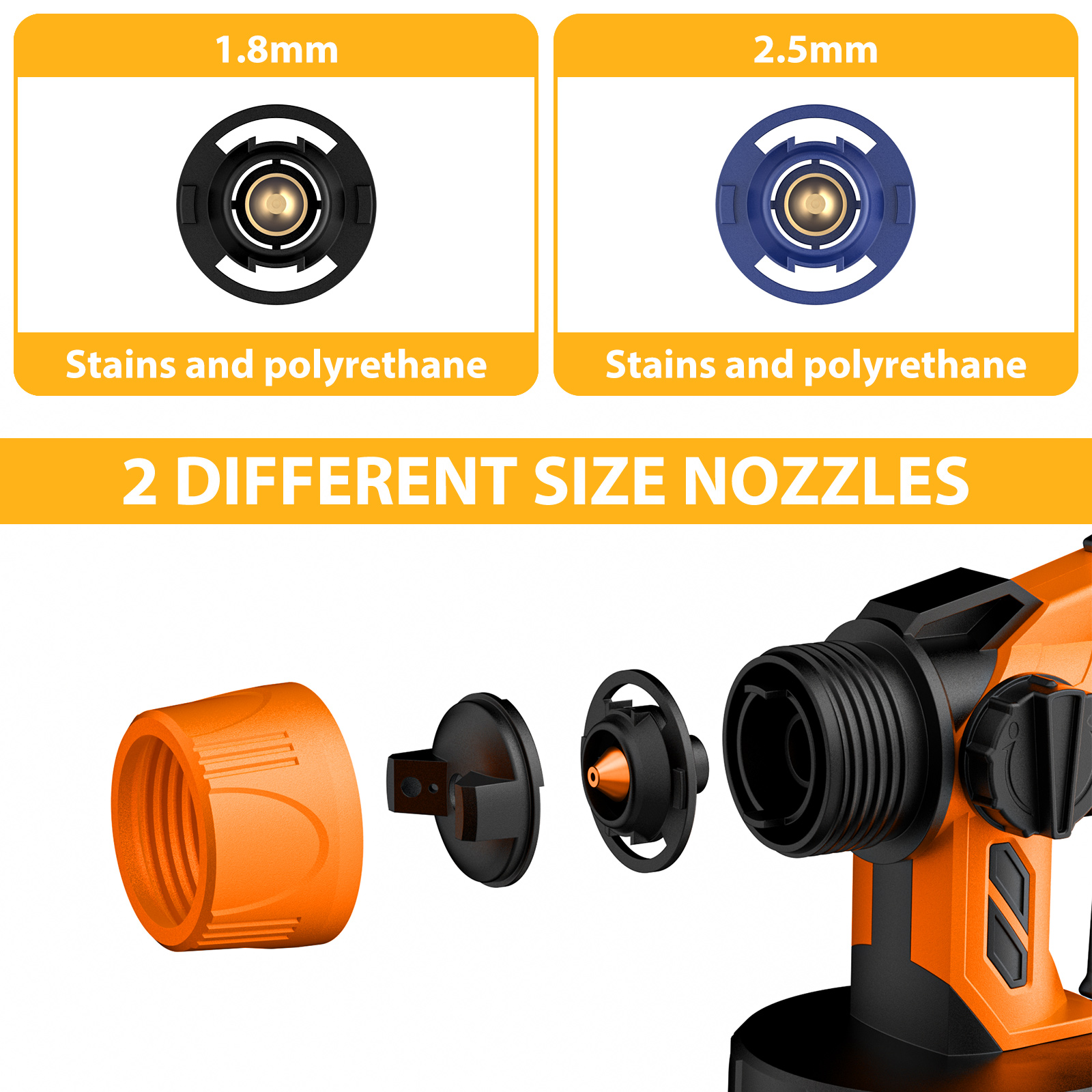 1000ML Electric Spray Gun For  - Power Tools For Windows review and price